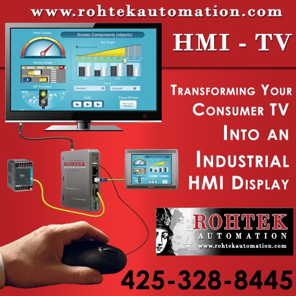 Rohtek Automation HMI - TV - HMI - TV by Rohtek Automation