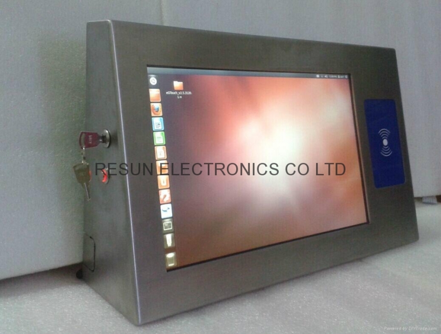 Resun Electronics Co Ltd Stainless Steel Industrial Touch Panel PC With RFID Reader - Stainless Steel Industrial Touch Panel PC With RFID Reader by Resun Electronics Co Ltd