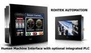 Rohtek Automation HMI-PLC Combo Interface Screen - HMI-PLC Combo Interface Screen by Rohtek Automation