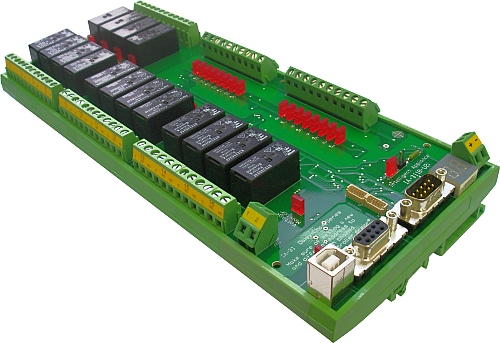 Industrial Isolated Usb Or Rs-232 Relay Controller