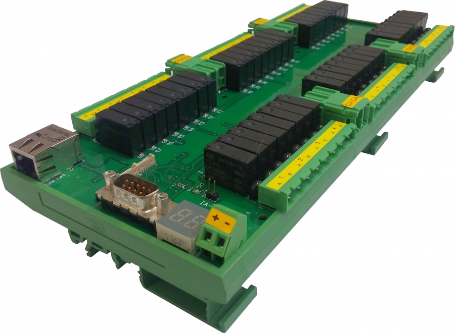 New Ethernet Relay Board Includes 48 Power Relays And Local Expansion Capability