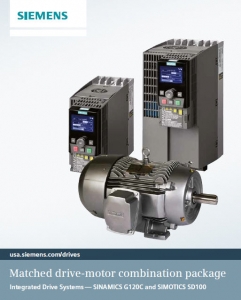 Siemens Matched G120 C Drive And Sd 100 Motor